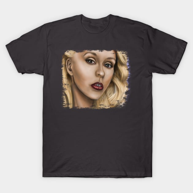 Woman portrait T-Shirt by FAugusto